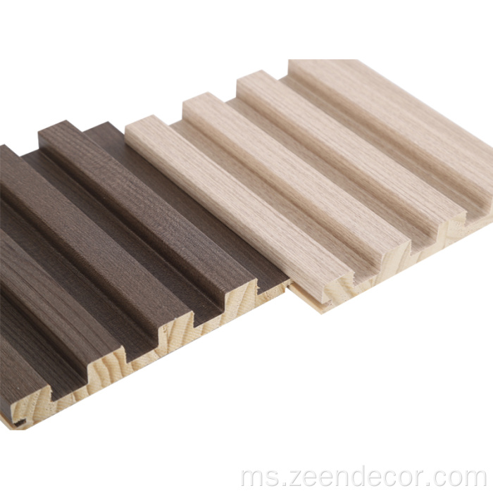 Hiasan 3D Panel Dinding Kayu Pepejal Grile